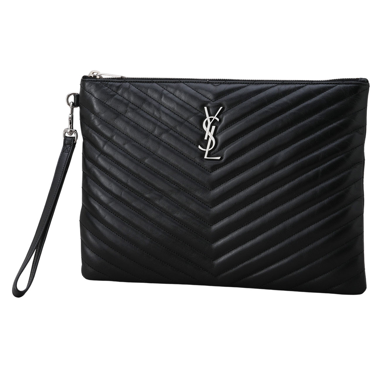 YVES SAINT LAURENT(USED)생로랑 559193 모노그램 클러치 뉴미듐